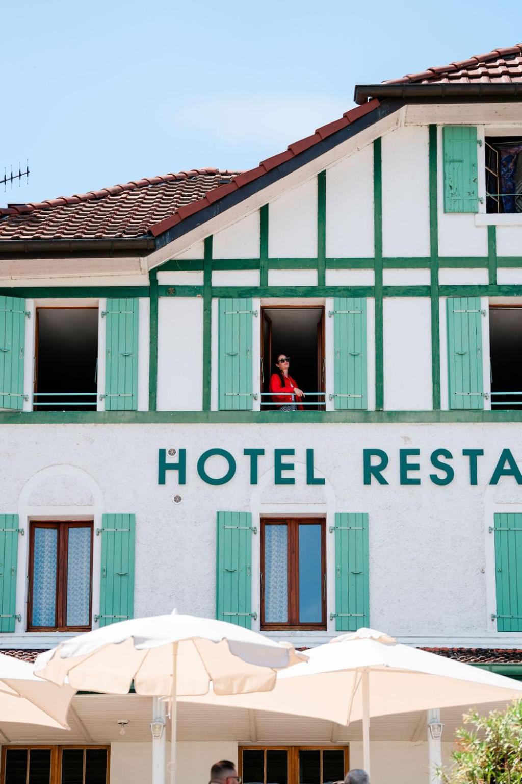 Hotel De La Plage Excénevex Exterior foto